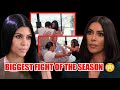 Kourtney and Kim fights take a deep cut to a whole new level|full story #kardashians