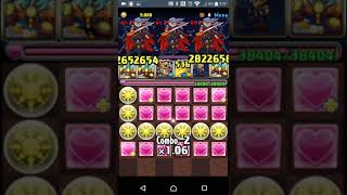 【パズドラ】魔神王の無間獄 最終層ノーコン(ヨグ)【ワンパン】