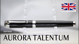 Aurora Talentum 14kt gold nib fountain pen - test \u0026 review