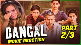 DANGAL Movie Reaction w/Kristen Part (2/3)! | Aamir Khan | Fatima Sana Shaikh |