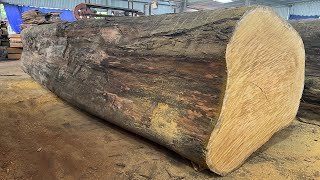 Sawn Wood Rosewood In The Factory | Raw Woodworking Products | Cutting & Mass Woodworking