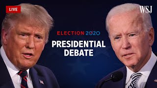 Full Debate: President Trump and Joe Biden Square Off for Final Time Ahead of Election | WSJ