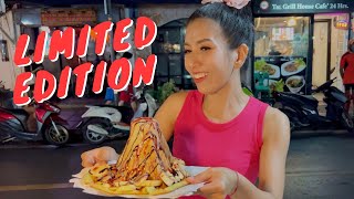 Limited Edition!? Roti Lady PUY made a Special Pancake! - Thai Street Food