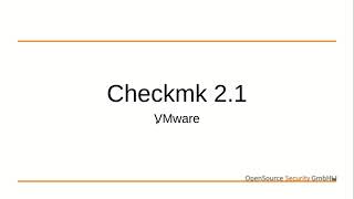 Checkmk 2.1 and Secure VMware Monitoring