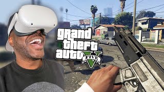Playing GTA 5 in VR! (Virtual Reality)
