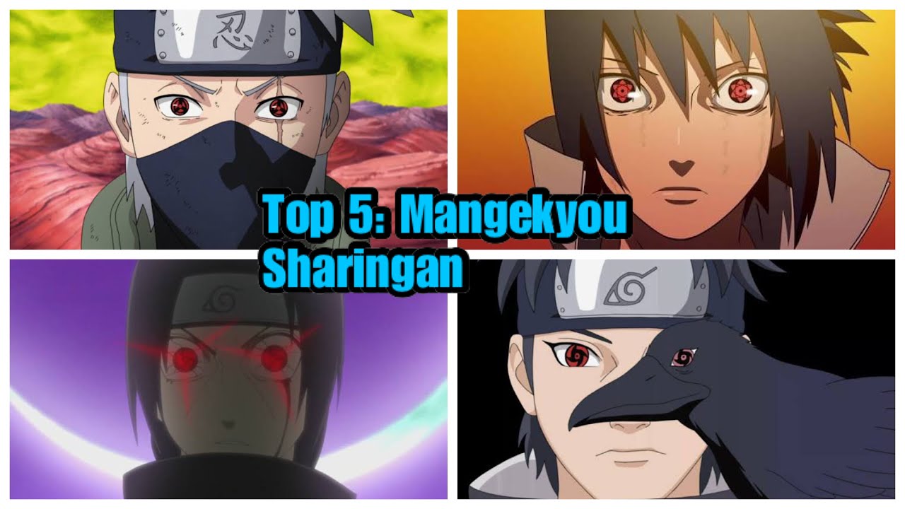 Top 5 Mangekyou Sharingan Youtube