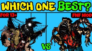 FNF Darkness Takeover: Aftermath New vs Old | Side-by-Side Rhythmic Evolution