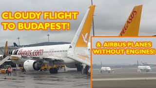 Pegasus Airlines from Istanbul to Budapest | Airbus A321neo | TC-RDC