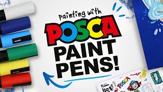 YOU CAN DRAW ON ANYTHING!? | Mystery Art Box | Paletteful Packs Unboxing | POSCA Paint Pens on Wood