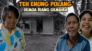 Hujan Deras !! Menyambut Kedatangan Teh Enung !! Ini Aktifitas Pertama Di Rumahnya.