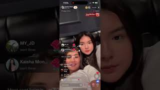 Jasmine's TikTok live with the ex housemates. #jasdy #dylan #jasmine #jas