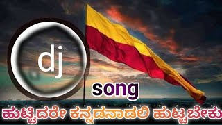 dj kannada songs / huttidare kannadnadali huttabeku dj/ಹುಟ್ಟಿದರೇ ಕನ್ನಡನಾಡಲಿ ಹುಟ್ಟಬೇಕು ಕನ್ನಡ ಸಾಂಗ್