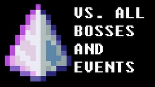 Last Prism Vs. ALL Bosses and Events (Terraria 1.3.2.1)