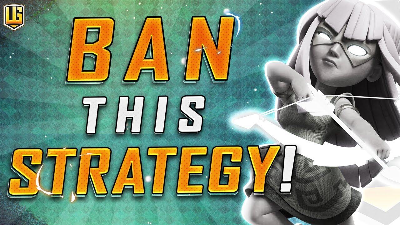 This Strategy Needs To Be Banned Clash Of Clans Youtube