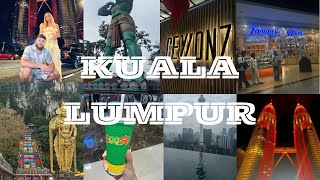 TRAVEL SERIES 🇲🇾 KUALA LUMPUR! MALAYSIA! BATU CAVES | PETRONAS TWIN TOWERS | PAVILLION SHOPPING