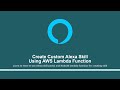 What is AI & Alexa? | Part - 2 | Create custom Alexa skill using AWS Lambda function
