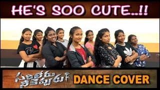 HE'S SOO CUTE single take DANCE COVER | #Sarileru_Neekevvaru | Mahesh babu | Rashmika | Pavansunil