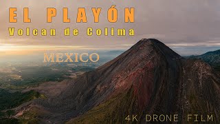 Colima Volcano, Mexico 🇲🇽 | Stunning 4K Drone Footage of El Playón