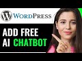 ADD A FREE AI CHATBOT TO WORDPRESS (QUICK GUIDE)