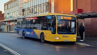 Kinchbus Mercedes Benz Citaro O530 (904 BN09FWX) Working The 12 To Thorpe Acre