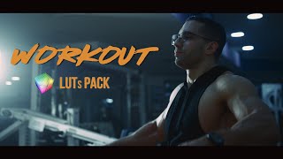 Workout LUTs for color grading Sports, Fitness and Gym videos