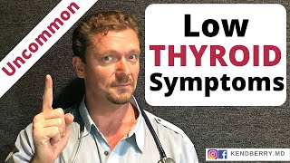 LOW THYROID Symptoms (Common and Uncommon) 2024