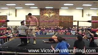 Victory Pro Wrestling: E.J. Risk vs. Brian XL - 01/14/12 - KoNY 2012 Round 1