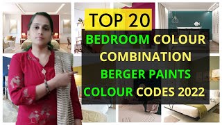 BERGER PAINTS COLOUR COMBINATION FOR BEDROOM/ BERGER PAINTS COLOUR NAME AND CODES