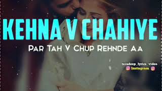 Dil nu Tere Nall kina Pyar eh | Diljit | Whatsapp Status | Tera Deep