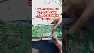 AVANT 12A Active Ammplifier | Pre. Amplifier not working Defective IC MC33078 OPERATIONAL AMPLIFIERS