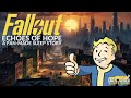 FALLOUT: ECHOES OF HOPE Long Sleep Story for Grown Ups | Storytelling & Rain | Fallout Sleep Story