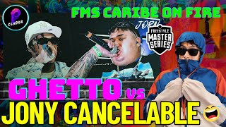 💀 La BATALLA MÁS CANCELABLE de la HISTORIA de FMS?? 🚨 JONY B vs GHETTO 🔥 ARDIÓ TROYA 🔥