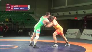 Qual. FS - 86 kg: E. RAMOS (PUR) v. N. TORRES CHACO (MEX)