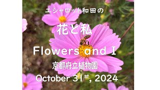 花と私　Flowers and I October 31st 京都府立植物園, 2024