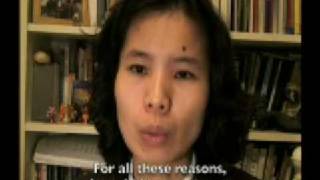 Zeng Jinyan video message to the European Parliament on Sakharov Prize 2008