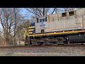 southbound ore train on 3 28 22 with cn 3196 and cn crex 3850