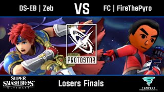 DS-EB | Zeb (Roy) vs FC | FireThePyro (Mii Brawler) - Ultimate Losers Finals -  Protostar #54