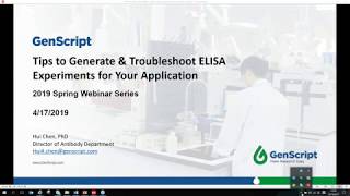 Webinar - Tips to Generate \u0026 Troubleshoot ELISA Experiments for Your Application