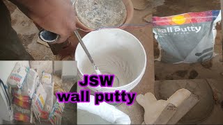 how to apply wall care putty first cort //JSW wall putty                      /Mahesh latest all /