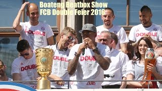 FC Bayern München Double Feier 2016 - Thomas Müller präsentiert Jérôme Boateng Beatbox Show