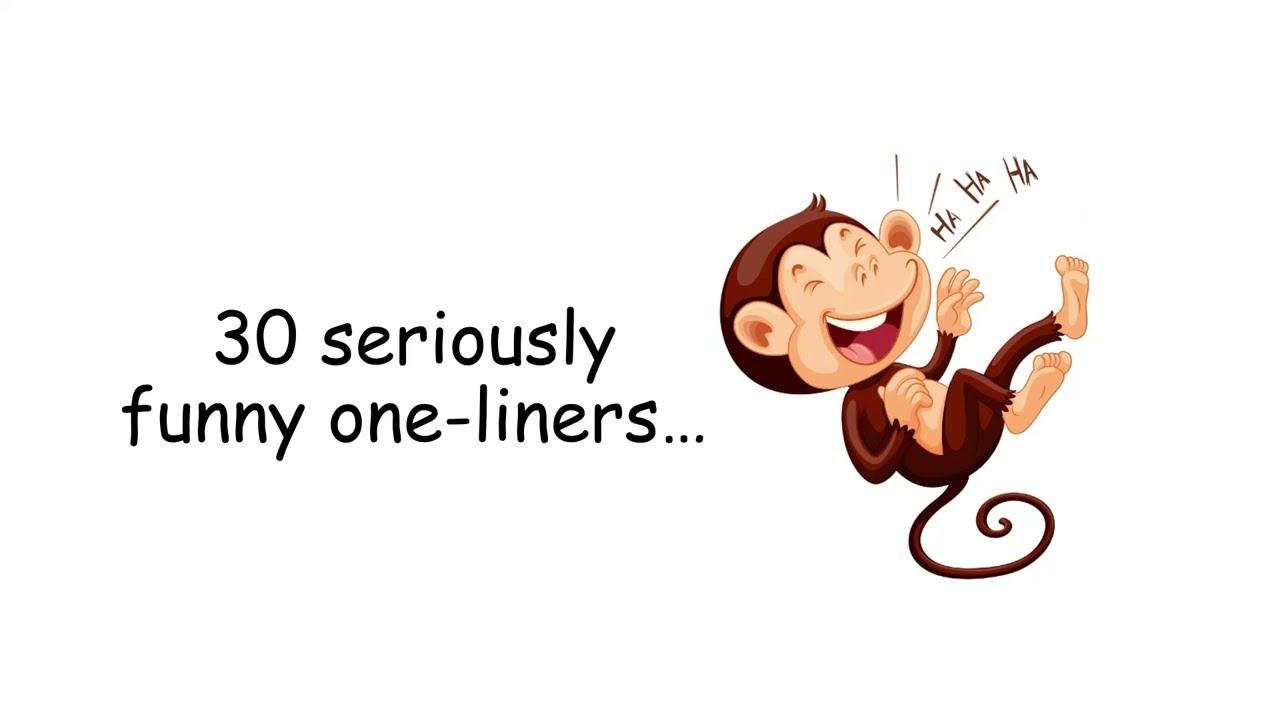 Funny One Liners And Jokes - The 30 Best! - YouTube