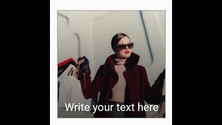 Shadow and Text on ImageView in android