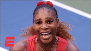 Serena Williams defeats Sloane Stephens to advance | 2020 US Open Highlights