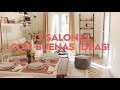 3 mini salones con buenas ideas