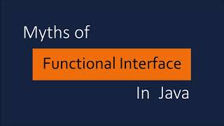 Functional Interfaces in Java