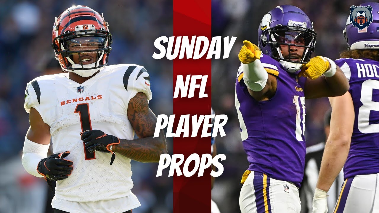 Our Favorite NFL Sunday Player Props | Best NFL Picks Today ...