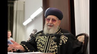 The Greatness of Rabbi Ovadia Yosef ZT’L