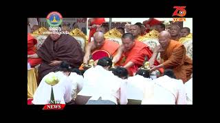 The Ongteu Voramahavihan temple celebrates sacred Bodhi tree brought from Sri Lanka