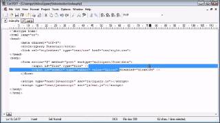 jQuery Tutorial 29 Enable submit button after file selected