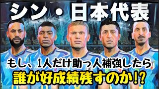 【日本代表】1人だけ最強のエース補強したら誰が1番良い成績残すのか！？【FIFA23】